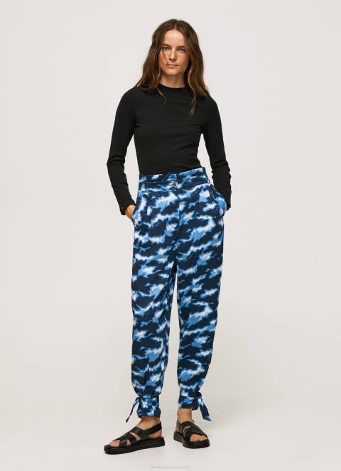 žene multi hlače s kamuflažnim printom Pepe Jeans JZ8H305