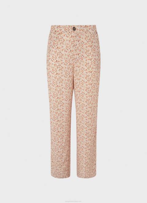 žene multi ravne hlače s cvjetnim uzorkom Pepe Jeans JZ8H314