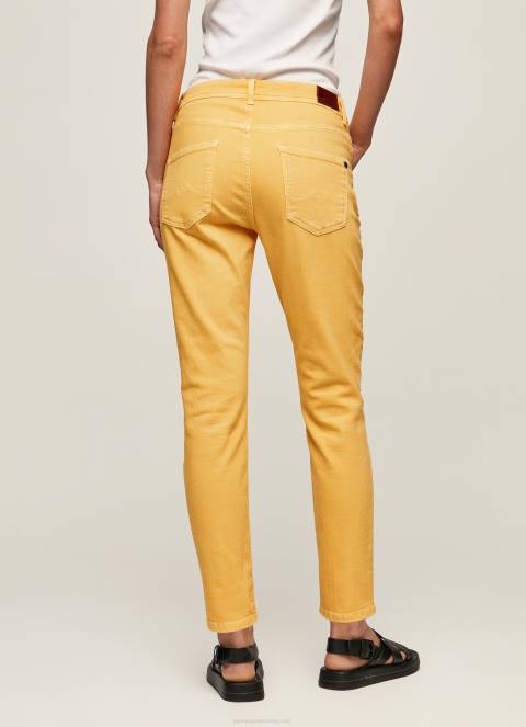 žene sjaj hlače opuštenog kroja s 5 džepova Pepe Jeans JZ8H317