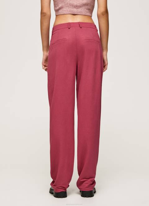 žene tamno rumenilo lepršave chino hlače Pepe Jeans JZ8H296