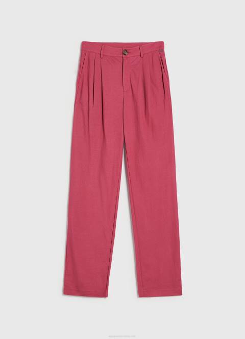 žene tamno rumenilo lepršave chino hlače Pepe Jeans JZ8H296