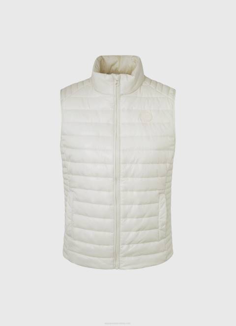 žene mlaćenica podstavljeni prsluk s logotipom gumene zakrpe Pepe Jeans JZ8H132