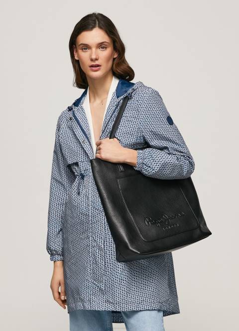 žene multi svijetla parka s logotipom na cijeloj površini Pepe Jeans JZ8H137