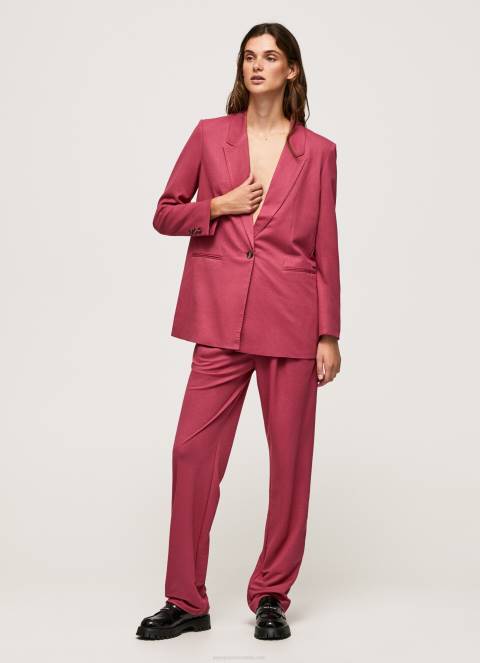 žene tamno rumenilo obični blejzer s jastučićima za ramena Pepe Jeans JZ8H112