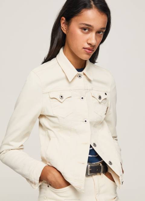 žene traper štedljiva traper jakna Pepe Jeans JZ8H104