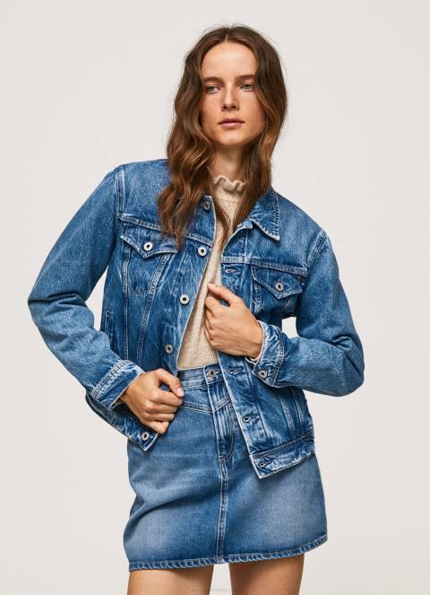 žene traper traper jakna regularnog kroja Pepe Jeans JZ8H97