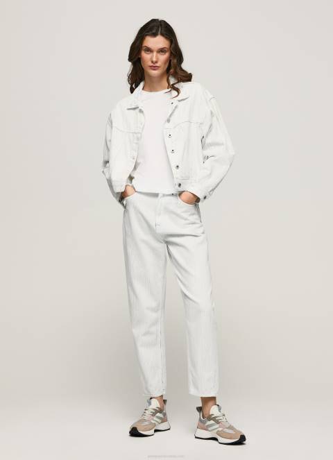 žene traper traper jakna s efektom pucanja Pepe Jeans JZ8H95