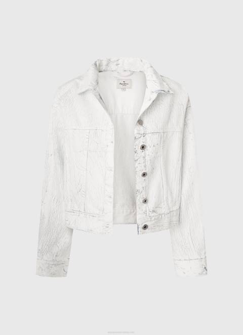 žene traper traper jakna s efektom pucanja Pepe Jeans JZ8H95