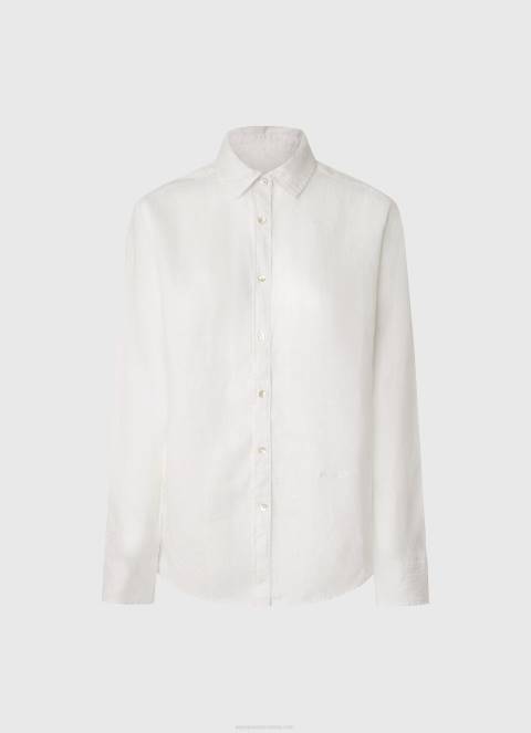 žene bijela obična košulja običnog kroja Pepe Jeans JZ8H333