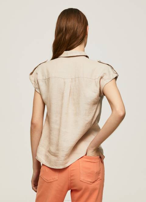 žene kamen korisna košulja kratkih rukava Pepe Jeans JZ8H341