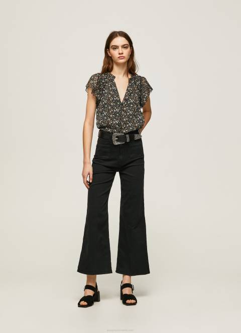 žene multi bluza od šifona s cvjetnim uzorkom Pepe Jeans JZ8H367