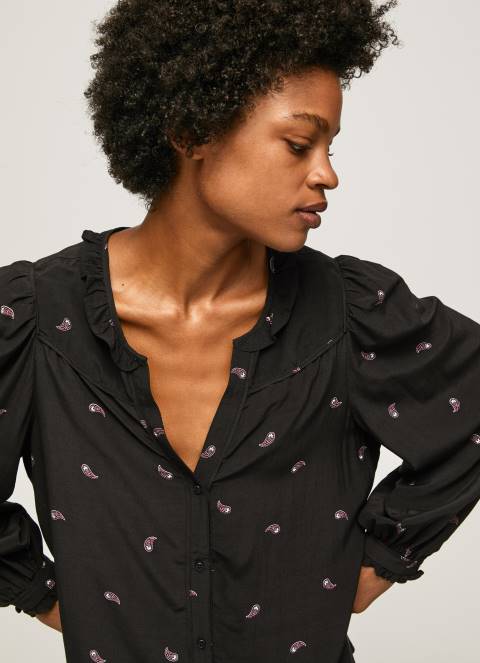 žene multi bluza s volanima Pepe Jeans JZ8H329