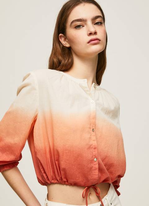 žene multi color block izblijedjela košulja Pepe Jeans JZ8H338