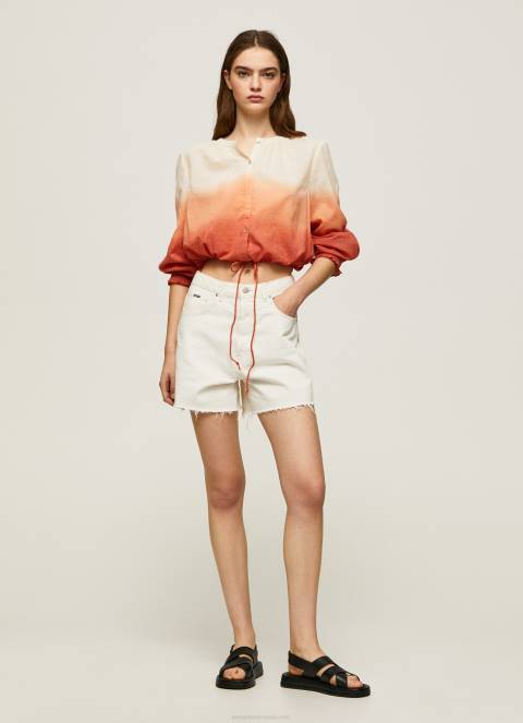 žene multi color block izblijedjela košulja Pepe Jeans JZ8H338