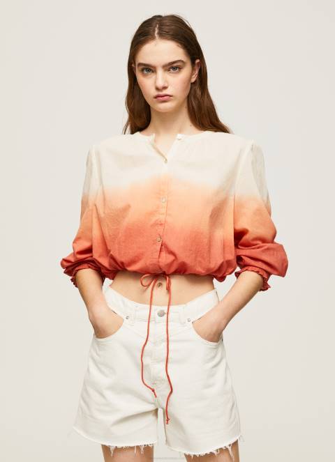 žene multi color block izblijedjela košulja Pepe Jeans JZ8H338