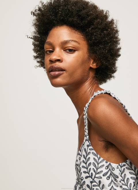 žene multi majica bez rukava s cvjetnim uzorkom Pepe Jeans JZ8H334