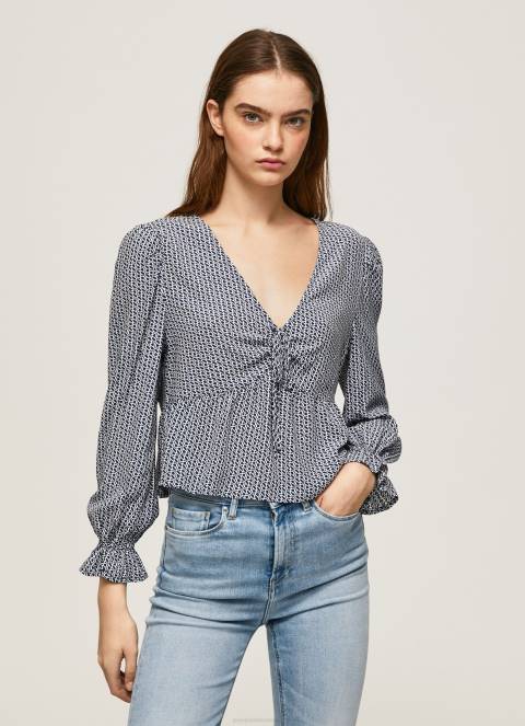 žene multi preko bluze s logotipom Pepe Jeans JZ8H364