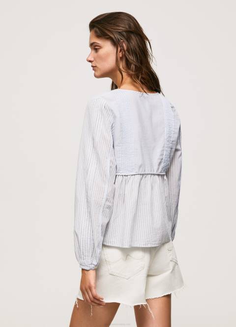 žene multi tunika od pamučnog voila Pepe Jeans JZ8H349