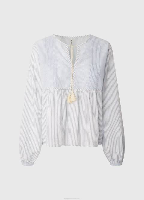 žene multi tunika od pamučnog voila Pepe Jeans JZ8H349