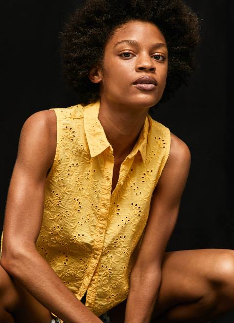 žene sjaj košulja s rukavima s otvorenim rukavima Pepe Jeans JZ8H330