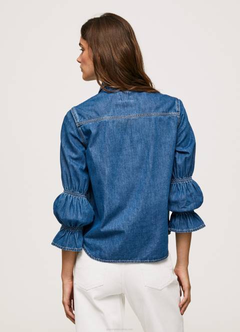 žene traper traper košulja regularnog kroja Pepe Jeans JZ8H96