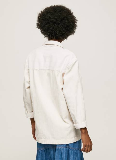 žene traper traper majica s prugastim printom Pepe Jeans JZ8H353