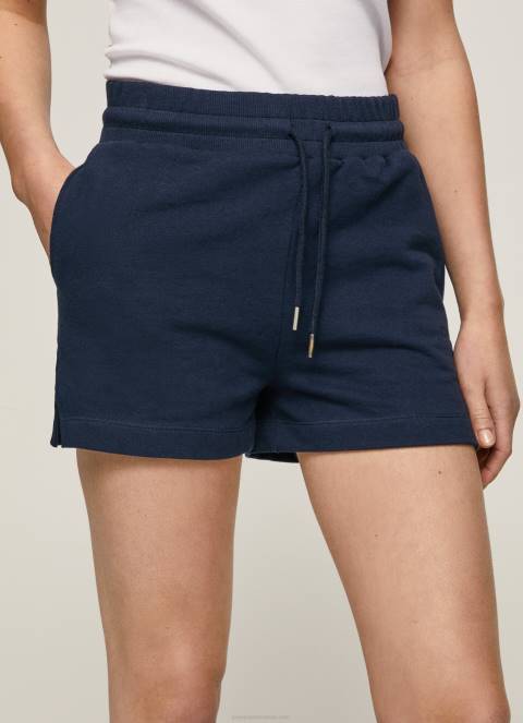 žene dulwich pamučne kratke hlače s podesivim strukom Pepe Jeans JZ8H517