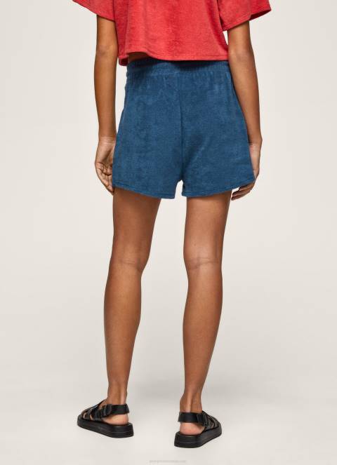 žene jarman sportske kratke hlače s izvezenim logotipom Pepe Jeans JZ8H532