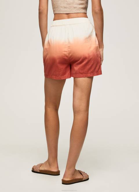 žene multi pamučne kratke hlače s izblijedjelim efektom Pepe Jeans JZ8H506