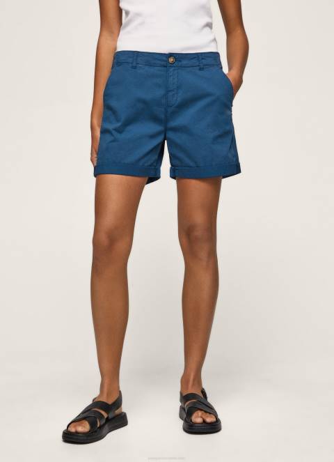 žene ocean kratke chino hlače uobičajenog kroja Pepe Jeans JZ8H523