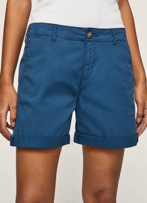 žene ocean kratke chino hlače uobičajenog kroja Pepe Jeans JZ8H523