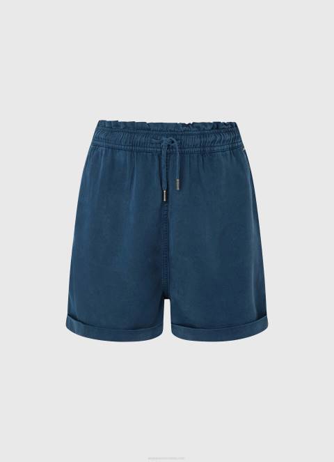 žene ocean kratke hlače za papirnatu vrećicu Pepe Jeans JZ8H507