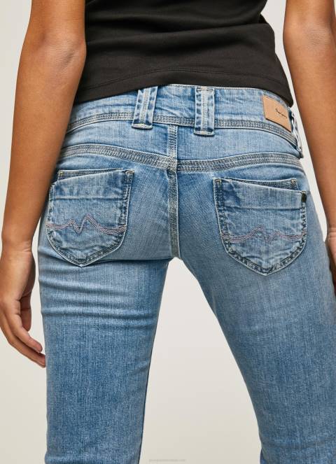 žene traper 3/4 traper kratke hlače uobičajenog kroja Pepe Jeans JZ8H508