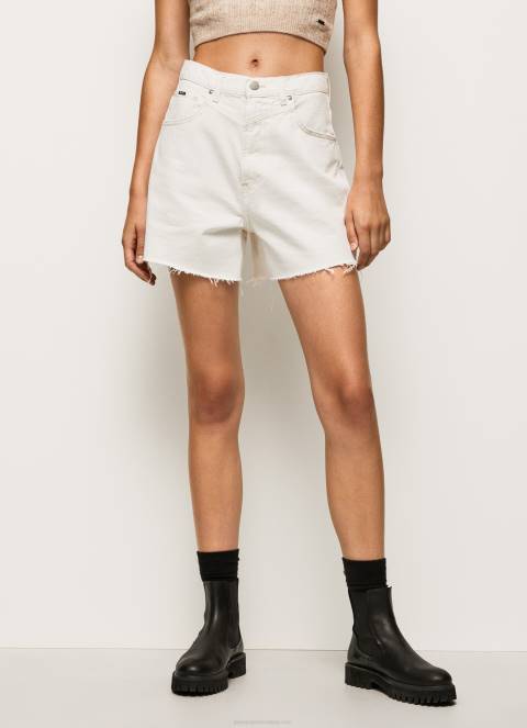 žene traper kratke traper hlače balon kroja Pepe Jeans JZ8H498