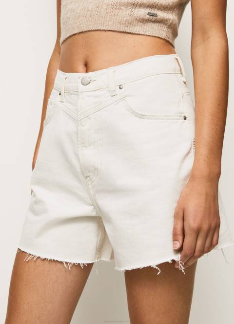 žene traper kratke traper hlače balon kroja Pepe Jeans JZ8H498