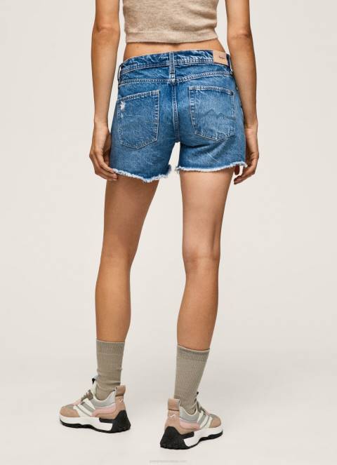 žene traper kratke traper hlače regularnog kroja Pepe Jeans JZ8H103