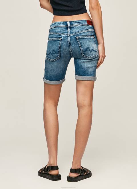 žene traper kratke traper hlače regularnog kroja Pepe Jeans JZ8H513