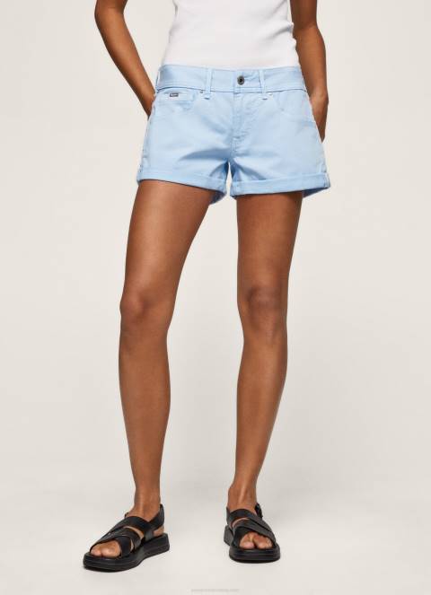 žene zaljev standardne pamučne kratke hlače Pepe Jeans JZ8H527