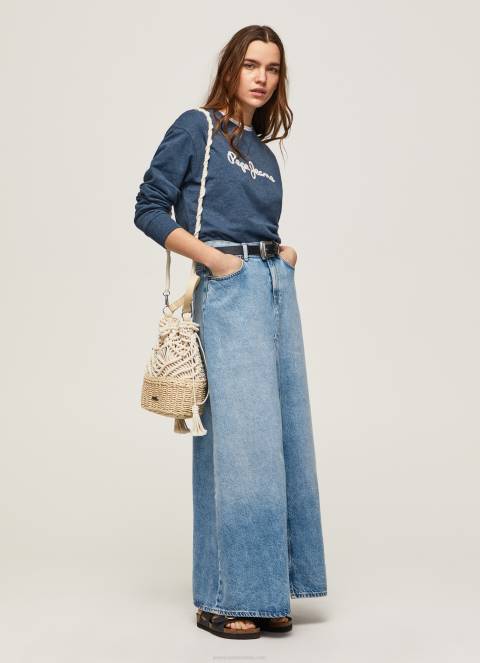 žene dulwich džemper s otisnutim logotipom Pepe Jeans JZ8H276