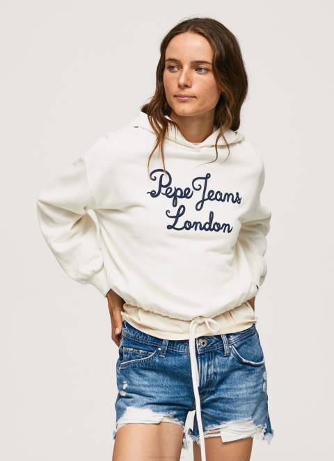 žene mousse pamučni džemper s izvezenim logotipom Pepe Jeans JZ8H269