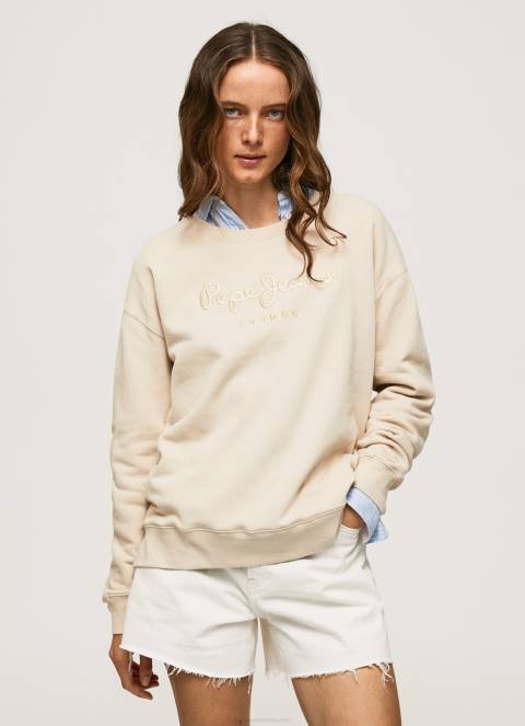 žene polirati vezeni pamučni džemper Pepe Jeans JZ8H272