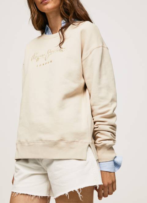 žene polirati vezeni pamučni džemper Pepe Jeans JZ8H272