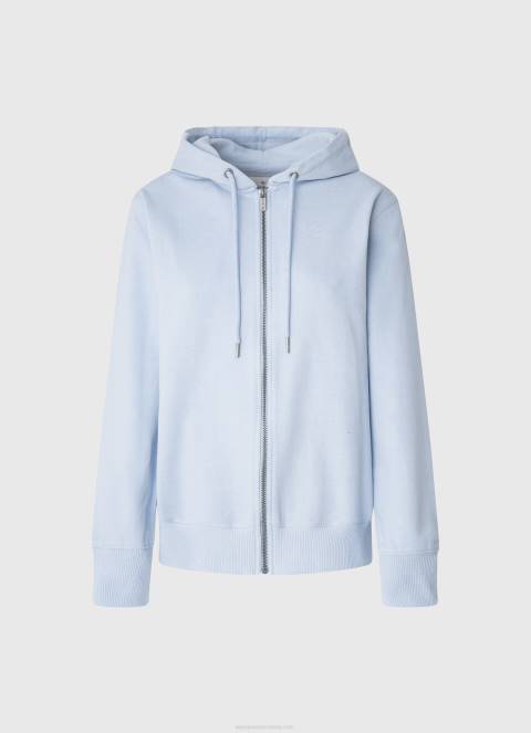 žene zaljev džemper s kapuljačom i patentnim zatvaračem Pepe Jeans JZ8H270