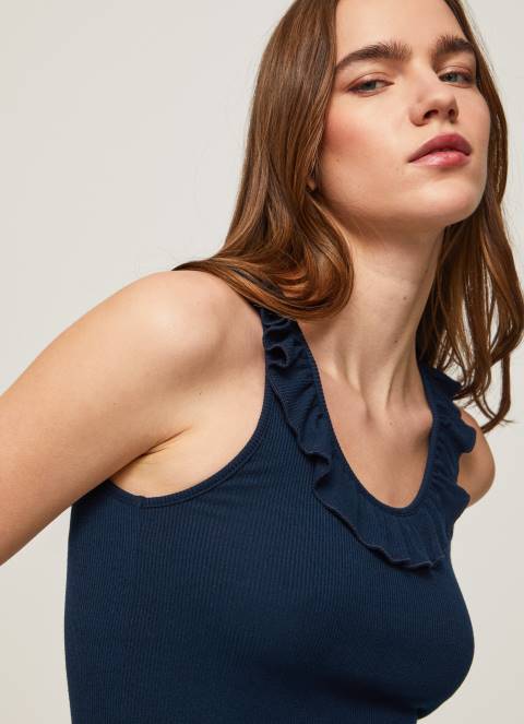 žene dulwich majica kratkih rukava s volanima Pepe Jeans JZ8H441