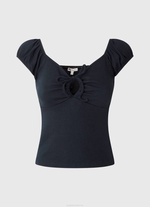 žene dulwich majica s izrezom od srca Pepe Jeans JZ8H438