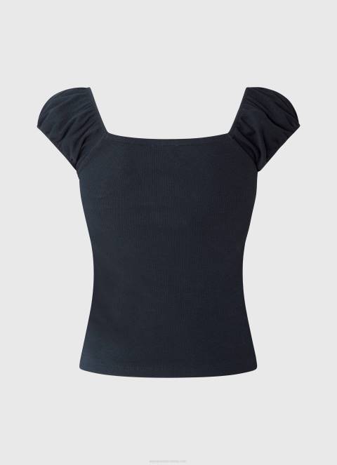 žene dulwich majica s izrezom od srca Pepe Jeans JZ8H438