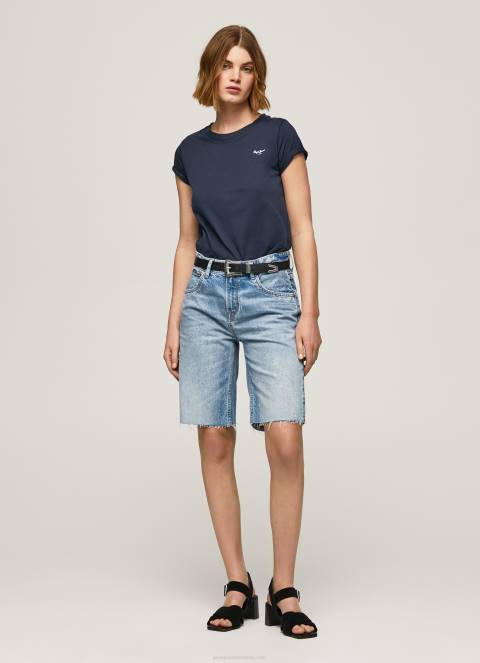 žene dulwich pamučna majica kratkih rukava Pepe Jeans JZ8H430