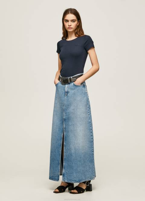 žene dulwich pamučna majica s logom Pepe Jeans JZ8H417