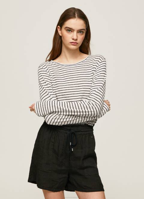 žene dulwich prugasta majica dugih rukava Pepe Jeans JZ8H436