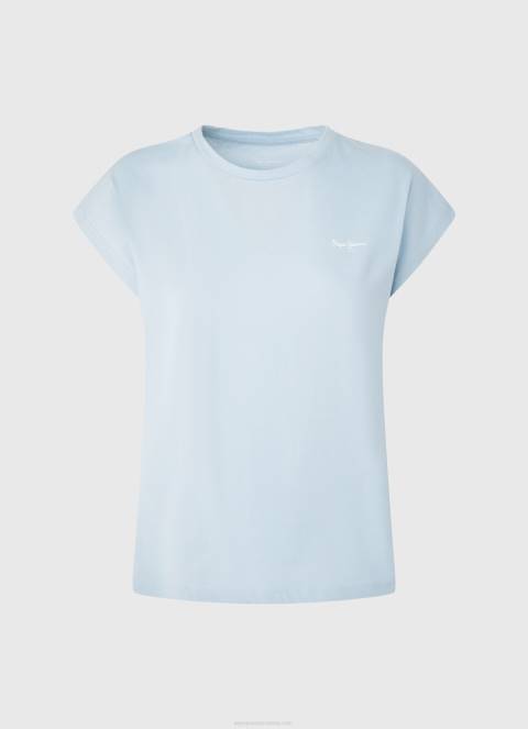 žene zaljev bloom basic majica s logom Pepe Jeans JZ8H448